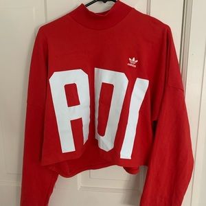 Adidas Mock Neck Sweatshirt